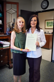 Mayor Vaughan & CP FEI Proclamation